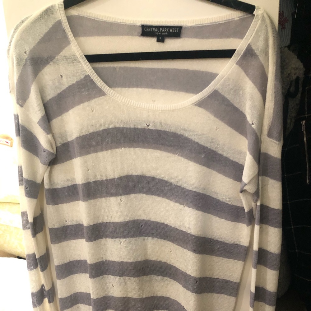 Central Park West striped sweater